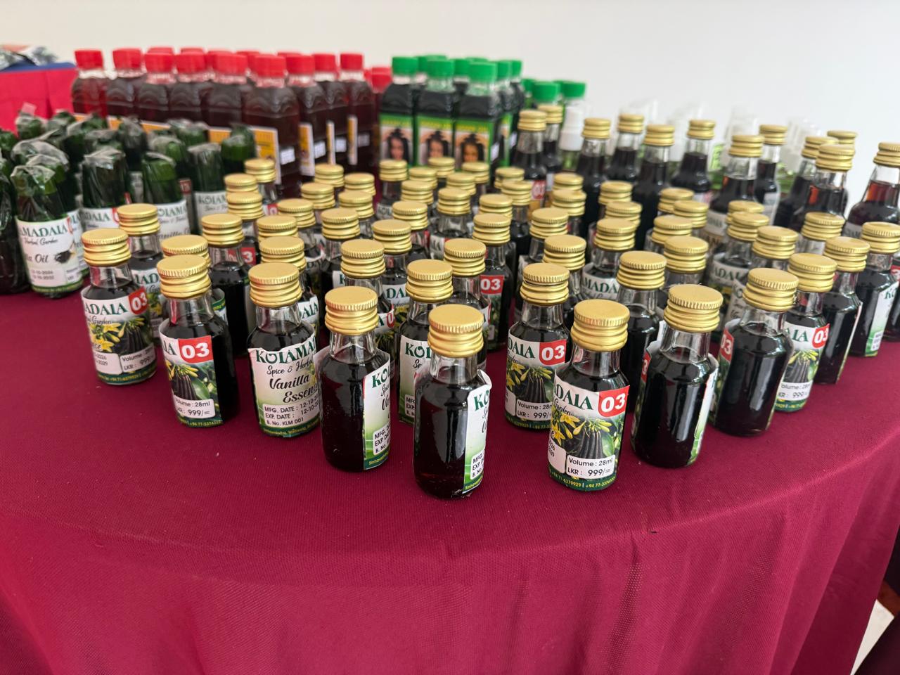 Pure Ceylon Vanilla Essence & Tonics